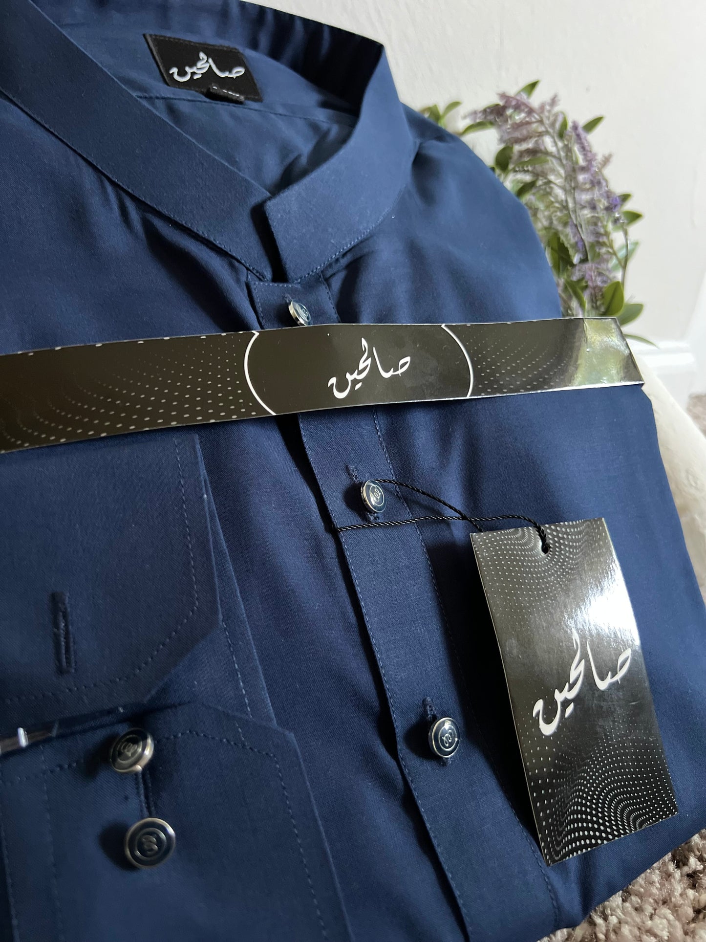 Men's Shalwar Kameez - Navy Blue