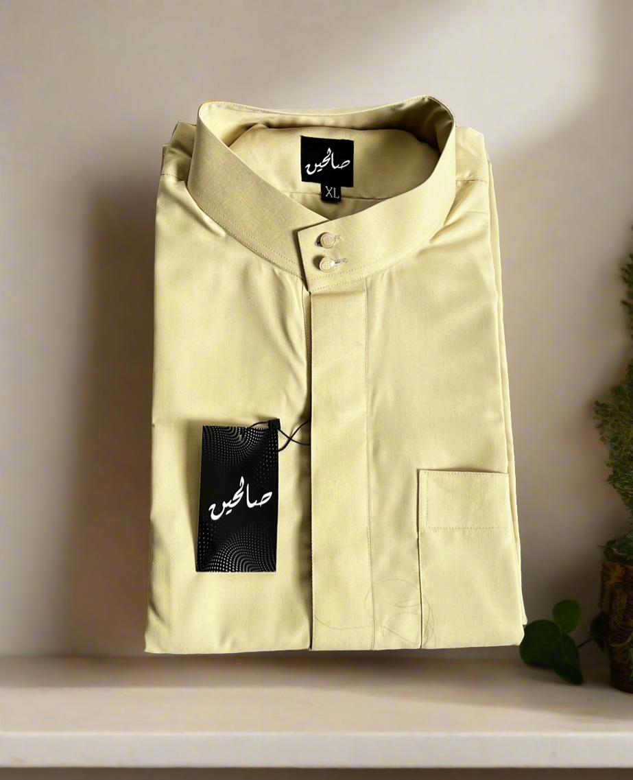 Men's Thobe / Jubba - Cream