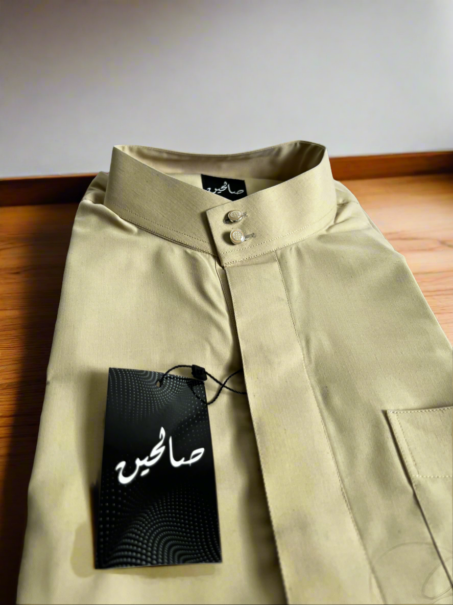 Men's Thobe / Jubba - Cream