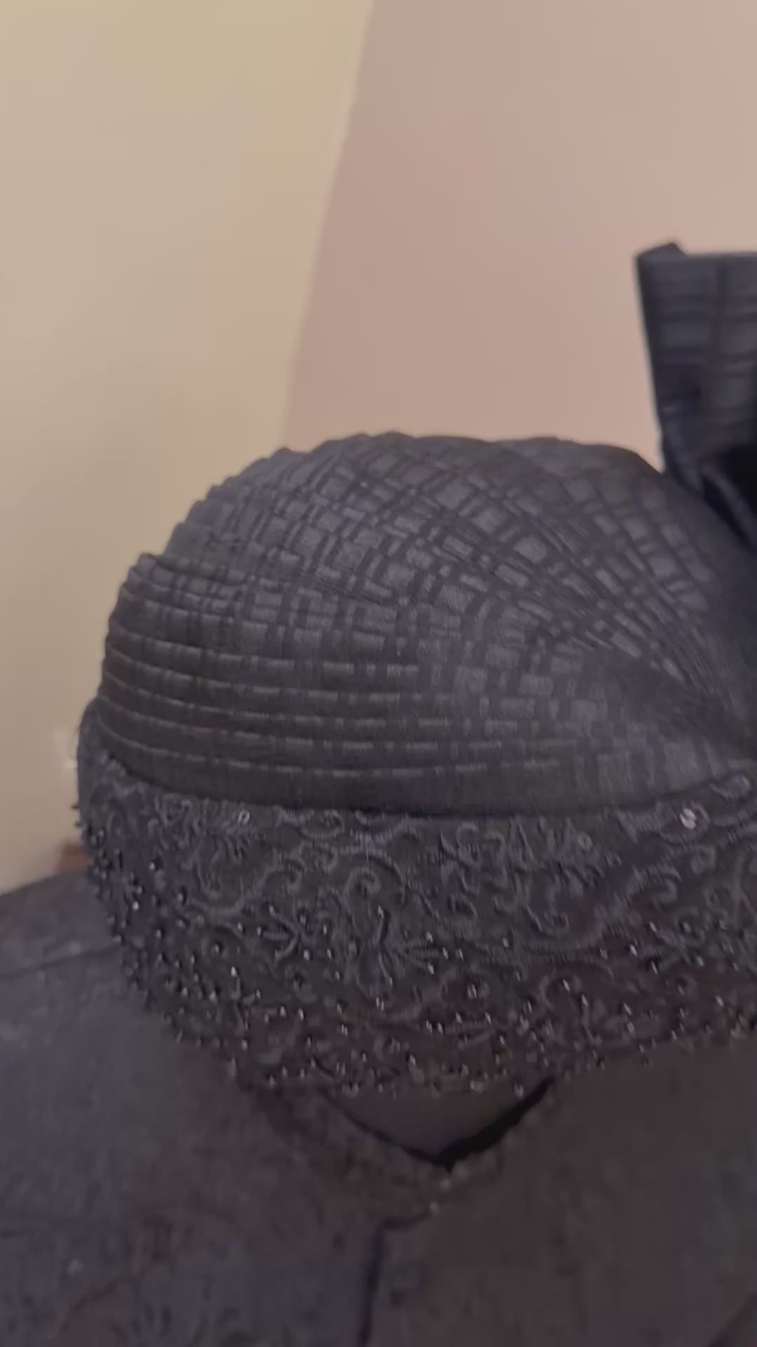 Onyx Black Embroidered Groom’s Sherwani Set